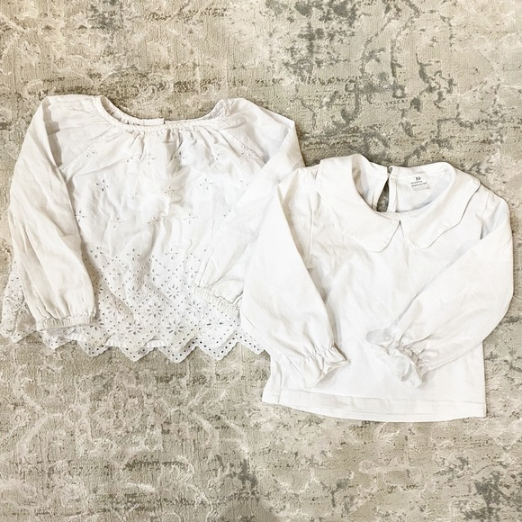 GAP Other - Bundle of two white Girls’ blouses / tops